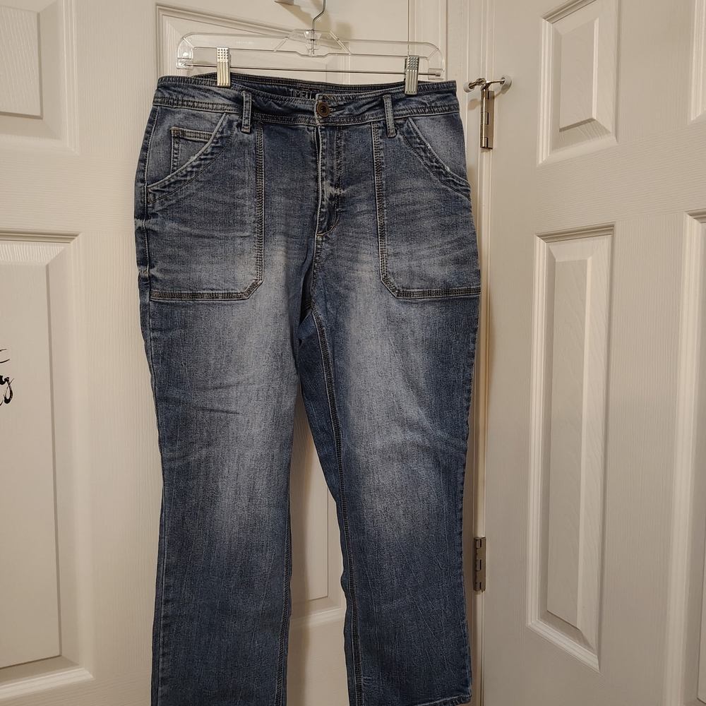 Time & True Women's Blue Jeans
